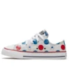 Chuck Taylor All Star Polka Dots “Branco Azul Vermelho”