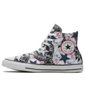 Chuck Taylor All Star “Preto Branco Vermelho”