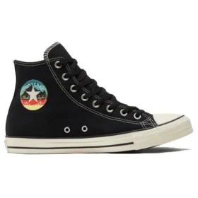 Chuck Taylor All Star “Preto Branco Vermelho”