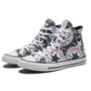 Chuck Taylor All Star “Preto Branco Vermelho”