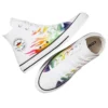 Chuck Taylor All Star Pride High “Branco Caos Fúcsia”