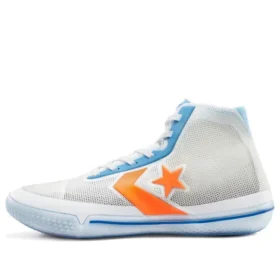 Chuck Taylor All Star Pro BB High “Solstice – Branco Laranja Real”