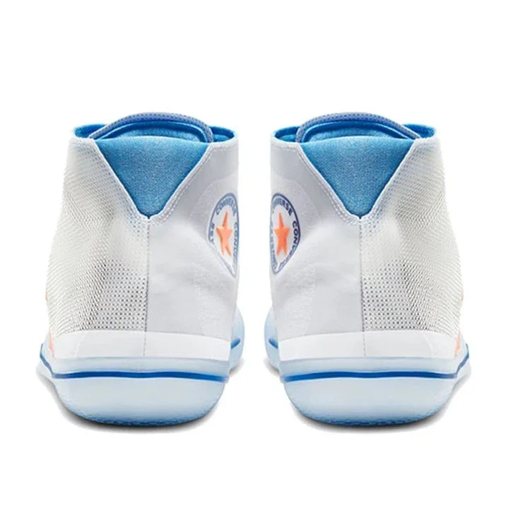 Chuck Taylor All Star Pro BB High “Solstice – Branco Laranja Real” Chuck Taylor All Star Pro BB High “Solstice – Branco Laranja Real”