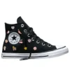 Chuck Taylor All Star Retro Embroidery “Black New Found Bloom”