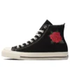 Chuck Taylor All Star Rose Embroidery Hi “Preto Branco Vermelho”