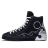 Chuck Taylor All Star Sasha High Top Preto Prateado “Azul Branco”
