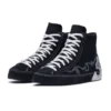 Chuck Taylor All Star Sasha High Top Preto Prateado “Azul Branco”