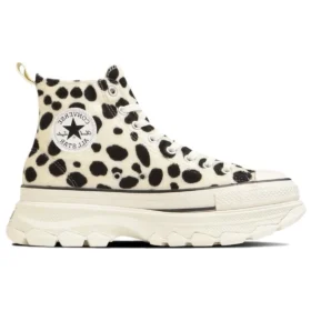 Chuck Taylor All Star Trekwave Animal Fur Cow High Top “Branco”