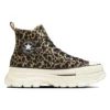 Chuck Taylor All Star Trekwave Animal Fur Leopard High Top “Castanho”