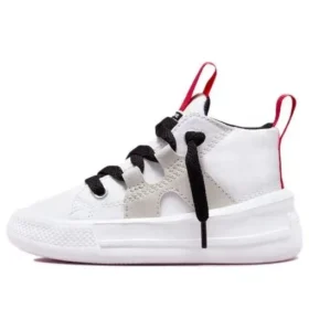Chuck Taylor All Star Ultra Easy-On Mid “Branco Vermelho Universitário”