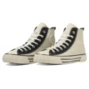 Chuck Taylor All Star US RIBBED HI Sapatos “Creme Branco Preto”