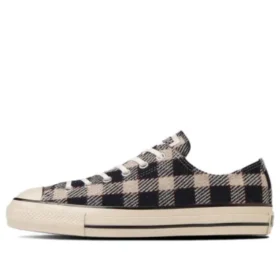 Chuck Taylor All Star US Wool Plaid Ox “Preto Branco”