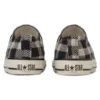 Chuck Taylor All Star US Wool Plaid Ox “Preto Branco”