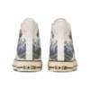 Chuck Taylor All Star Wave Ukiyoeprint High Top “Branco”