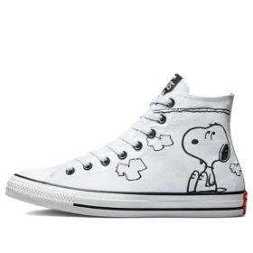 Chuck Taylor All Star x Peanuts “Branco Preto Vermelho”
