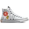Chuck Taylor All Star x Peanuts “Branco Preto Vermelho”