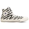 Chuck Taylor All Star Zebrafur High Top “Branco”