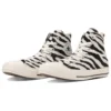 Chuck Taylor All Star Zebrafur High Top “Branco”