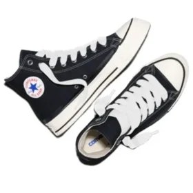 Chuck Taylor High Throwback “Preto Branco Vintage”