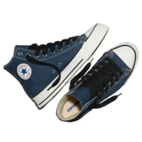 Chuck Taylor Throwback High “Navy Vintage White”