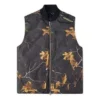 Colete Reversível de Penas com Estampado Realtree Tamanhos Asiáticos “Preto”