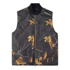 Colete Reversível de Penas com Estampado Realtree Tamanhos Asiáticos “Preto”