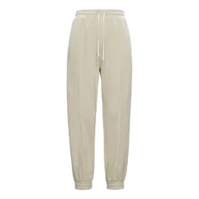 Conjunto de calças desportivas/calças/calças de treino com cadarços de cor sólida, cáqui