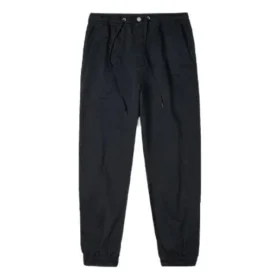 Conjunto de calças desportivas de cintura alta Converse de cor sólida para homem/Calças/Calças de treino Preto
