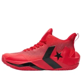 Cons Mid “Red Black”