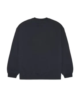 Cons One Star Crew Sweatshirt Tamanhos asiáticos “Black”
