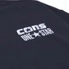 Cons One Star Crew Sweatshirt Tamanhos asiáticos “Black”