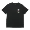 Converse Creative Sports de manga curta e gola redonda para homem, preto