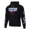 Converse Flash Logo Printing Sports Fleece Lined Black para homem