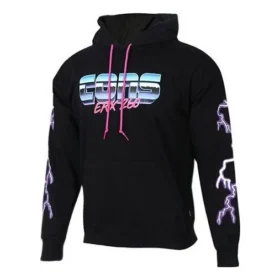 Converse Flash Logo Printing Sports Fleece Lined Black para homem