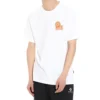 Converse para homem, camisola de manga curta com estampado, branca
