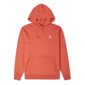 Converse para homem com logótipo bordado, malha folgada, desportivo, castanho, vermelho Converse para homem com logótipo bordado, malha folgada, desportivo, castanho, vermelho