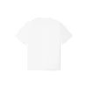 Converse para homem, cores contrastantes, casual, desportivo, estampado, manga curta, branco