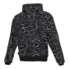 Converse para homem, estilo desportivo casual, pulôver com capuz forrado a velo e estampado Splash Ink