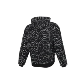 Converse para homem, estilo desportivo casual, pulôver com capuz forrado a velo e estampado Splash Ink
