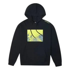 Converse Printing Sports Fleece Lined Black para homem