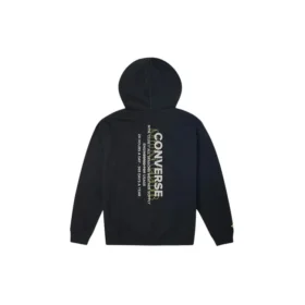 Converse Printing Sports Fleece Lined Black para homem