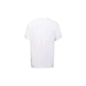 Converse Pure Cotton Alphabet de manga curta para homem, branca Converse Pure Cotton Alphabet de manga curta para homem, branca