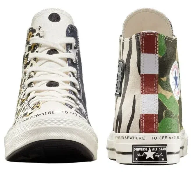 Converse x Brain Dead Chuck 70 “Branco Preto” Converse x Brain Dead Chuck 70 “Branco Preto”