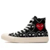 Converse x CDG Chuck Taylor All Star Multi-Heart “Preto Branco”