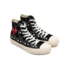 Converse x CDG Chuck Taylor All Star Multi-Heart “Preto Branco”
