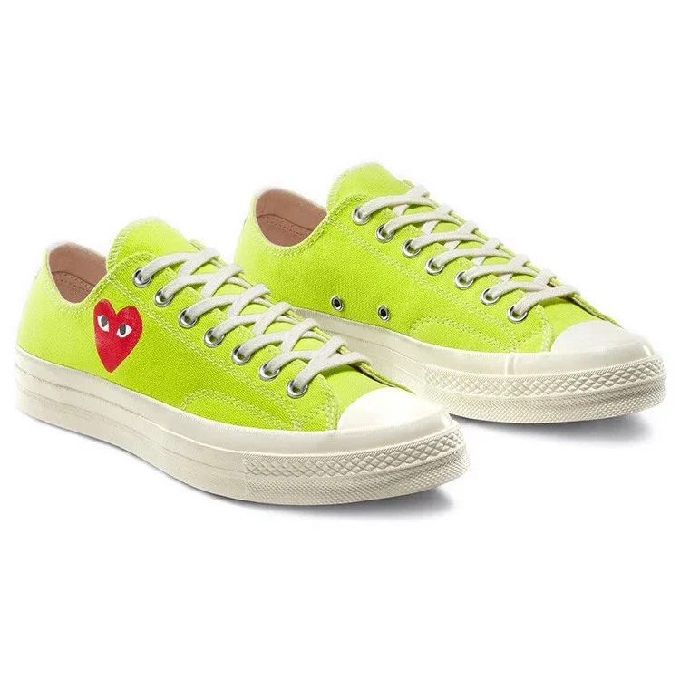 Converse x COMME des GARCONS PLAY Chuck 70 Low “Bright Green” Converse x COMME des GARCONS PLAY Chuck 70 Low “Bright Green”