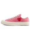Converse x COMME des GARCONS PLAY Chuck 70 Low “Bright Pink”