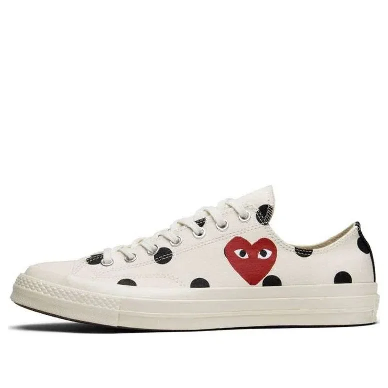 Converse x COMME des GARCONS PLAY Chuck 70 Low “White Polka Dot” Converse x COMME des GARCONS PLAY Chuck 70 Low “White Polka Dot”