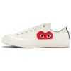 Converse x COMME des GARCONS PLAY Chuck 70 Ox “Branco” Converse x COMME des GARCONS PLAY Chuck 70 Ox “Branco”
