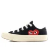 Converse x COMME des GARCONS PLAY Chuck Taylor All Star Lo “Preto”